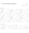 Pack de 6 Manteles y 6 Posavasos Marble