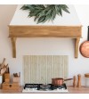 Salpicadero de cocina Rustic wood