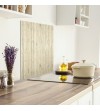 Salpicadero de cocina Rustic wood