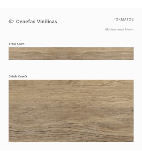 Pack de cenefas Madera Crock Bloom