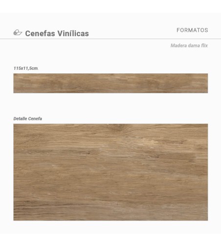 Pack de cenefas Madera Dama Flix