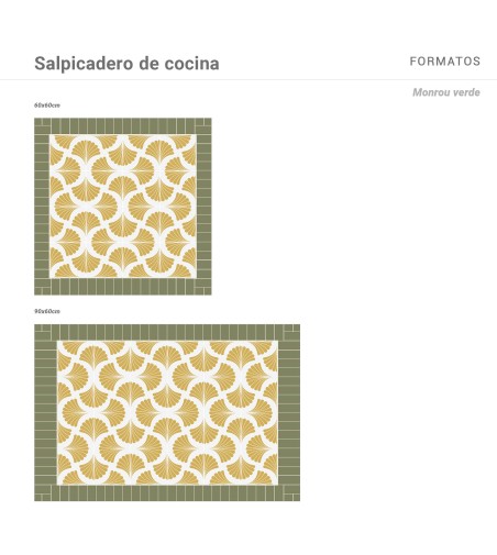 Salpicadero de cocina Monrou