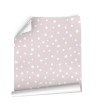 Ambiente del Papel pintado autoadhesivo con estampado Irregular Dots Pink