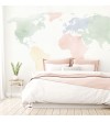 Mural Autoadhesivo Cute World