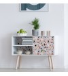 Vinilo para muebles con estampado Terrazo Blush