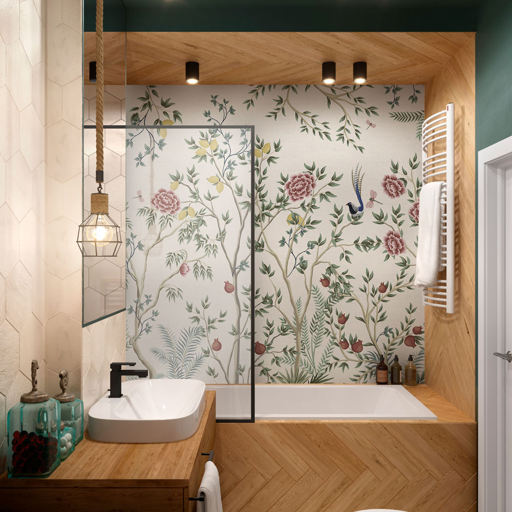 Revista Hogar - • Ideas para decorar tu baño con vinilos
