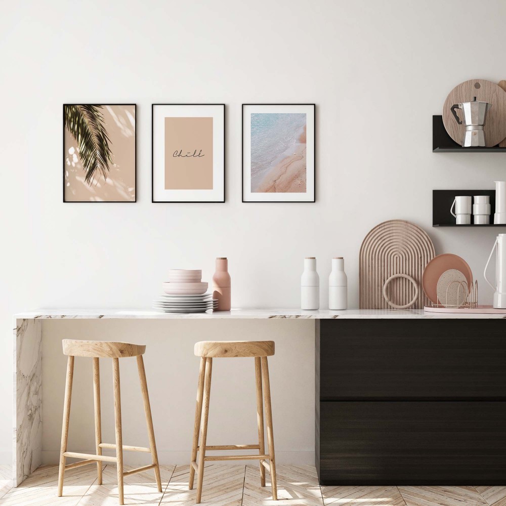 Sabes cómo decorar una cocina con cuadros?