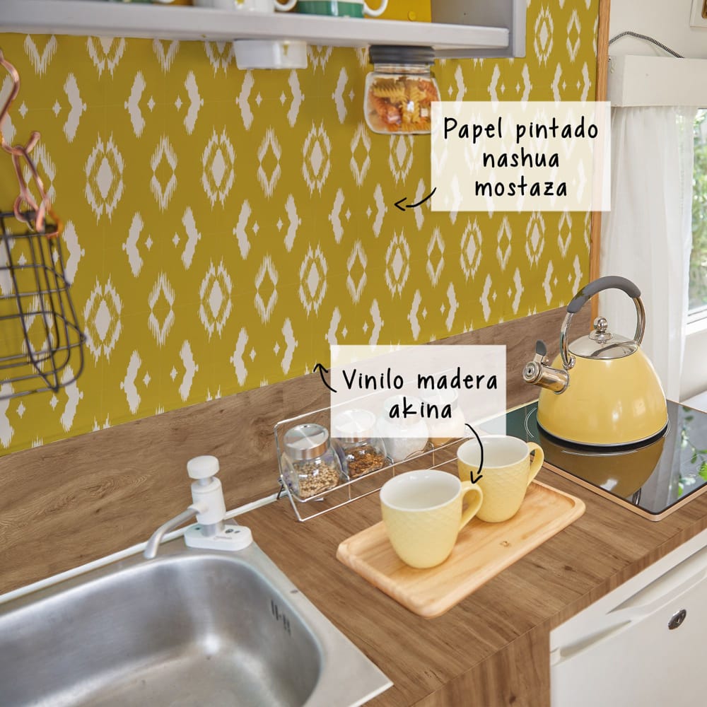 Papel pintado en la cocina: todas las FOTOS con ideas, consejos